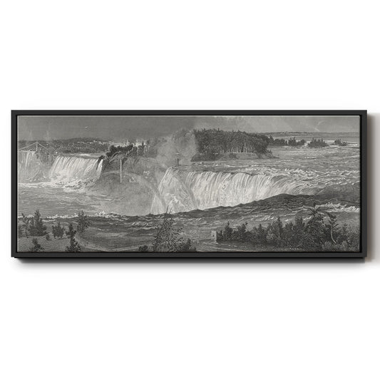 Niagara - Floater Framed Canvas Print