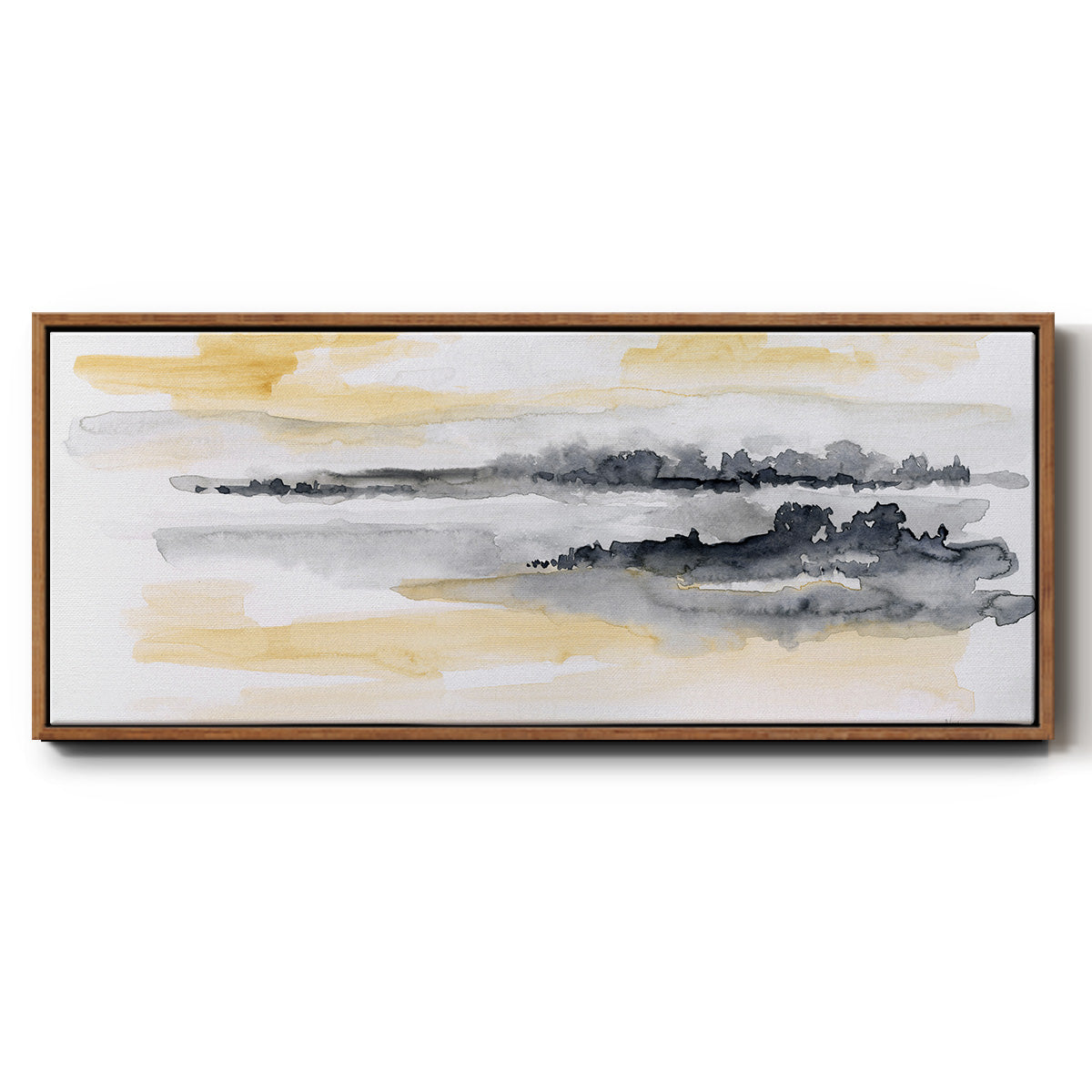 Whispering Wind II - Floater Framed Canvas Print