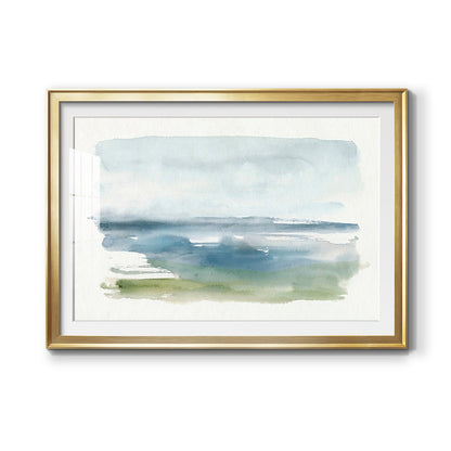 Coastline Splash IV Premium Framed Print - Ready to Hang