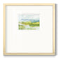 Watery Lowlands I Premium Framed Print Double Matboard