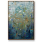 Falling Leaves - Floater Framed Canvas Print