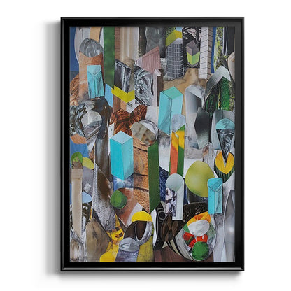 Puerto Vallarta - Modern Framed Canvas Print