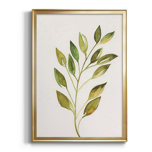 Single Twig I - Modern Framed Canvas Print