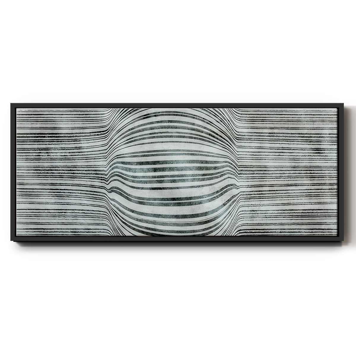 Forme Voluptueuse - Floater Framed Canvas Print