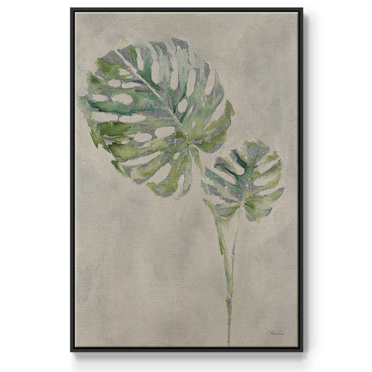 Fresh Unfolds III - Floater Framed Canvas Print