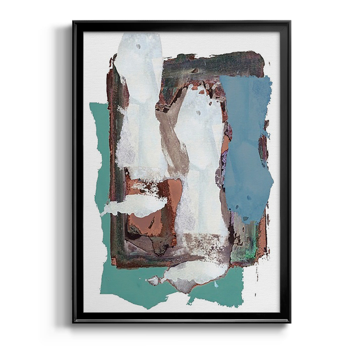 Brights Soft Wash I - Modern Framed Canvas Print