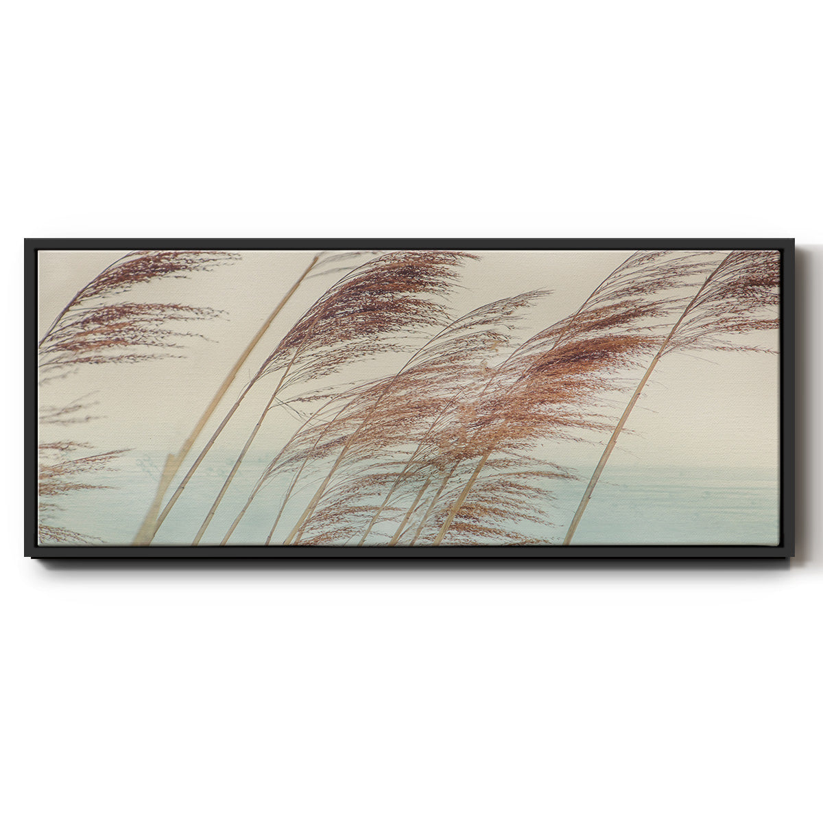Windy II - Floater Framed Canvas Print