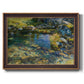 Alpine Pool - Ornate Framed Canvas Print