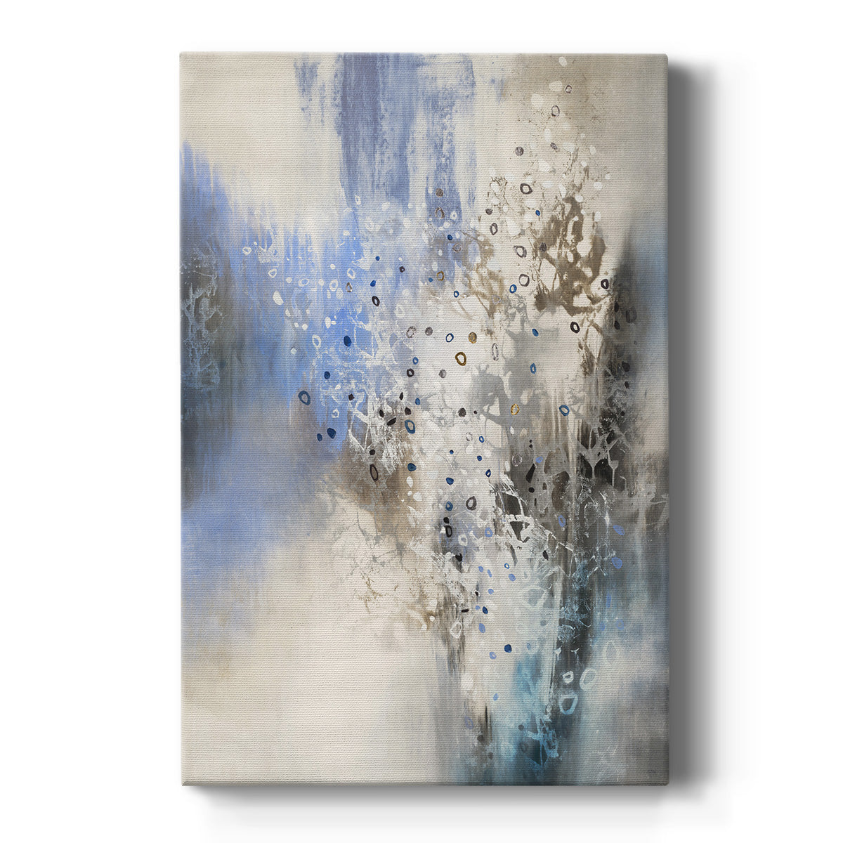 Glacier Stones Premium Gallery Wrapped Canvas - Ready to Hang