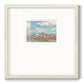 Pastel Western Vista II Premium Framed Print Double Matboard