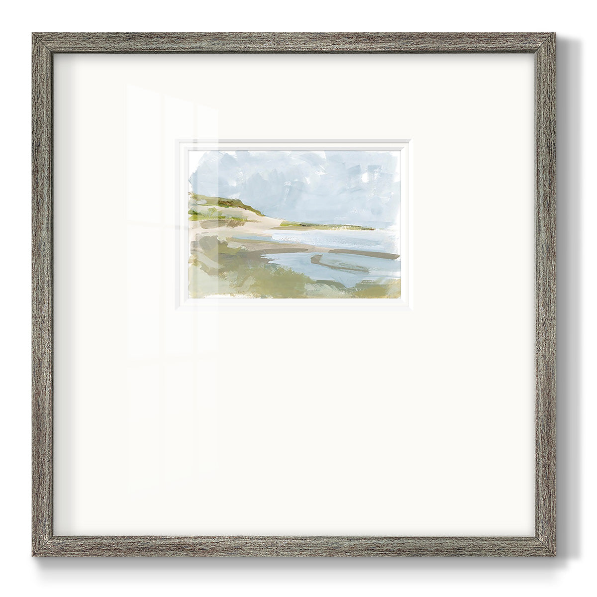 Sea Cove Impression II Premium Framed Print Double Matboard