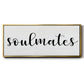 Soulmates - Floater Framed Canvas Print
