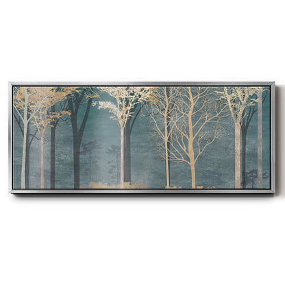Into the Woods - Floater Framed Canvas Print