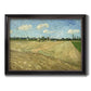 Ploughed Fields - Ornate Framed Canvas Print