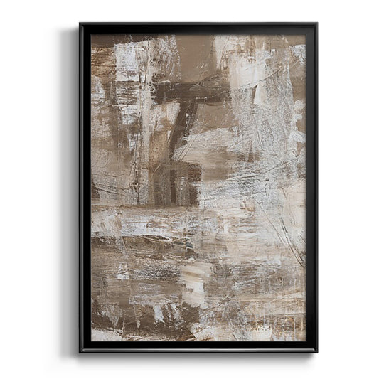Bronzed II - Modern Framed Canvas Print