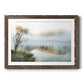 Golden Mirror of October - Barnwood Framed Art Print
