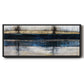 City Blue - Floater Framed Canvas Print