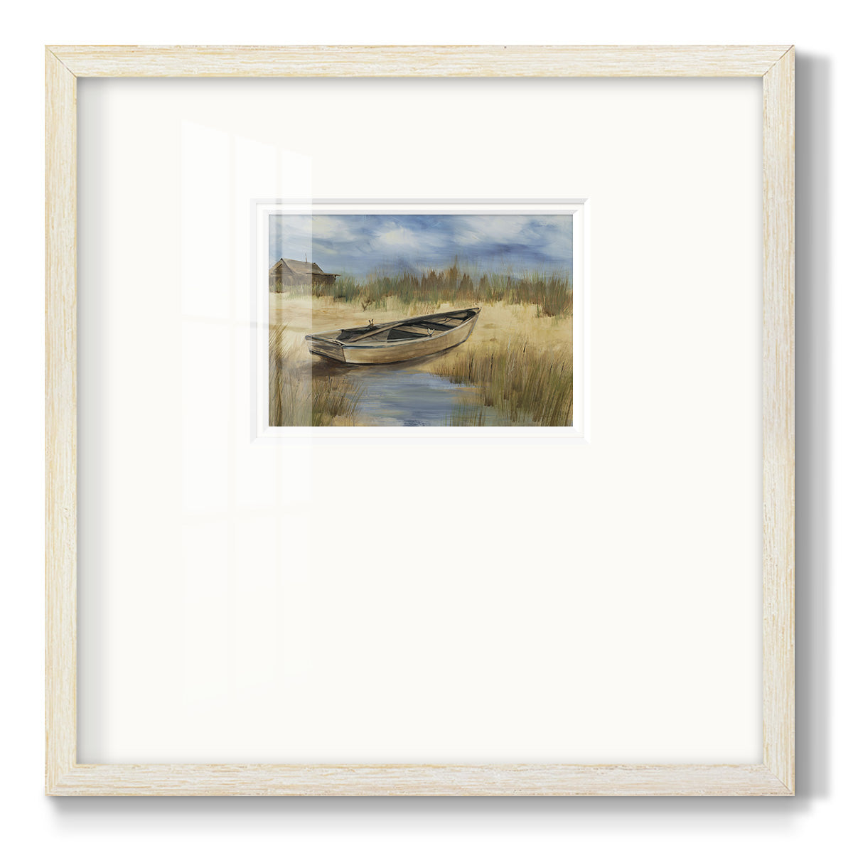 Fisherman's Friend - Double Matboard Framed Print