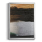 Embellished Coastal Plain I - Modern Framed Canvas Print