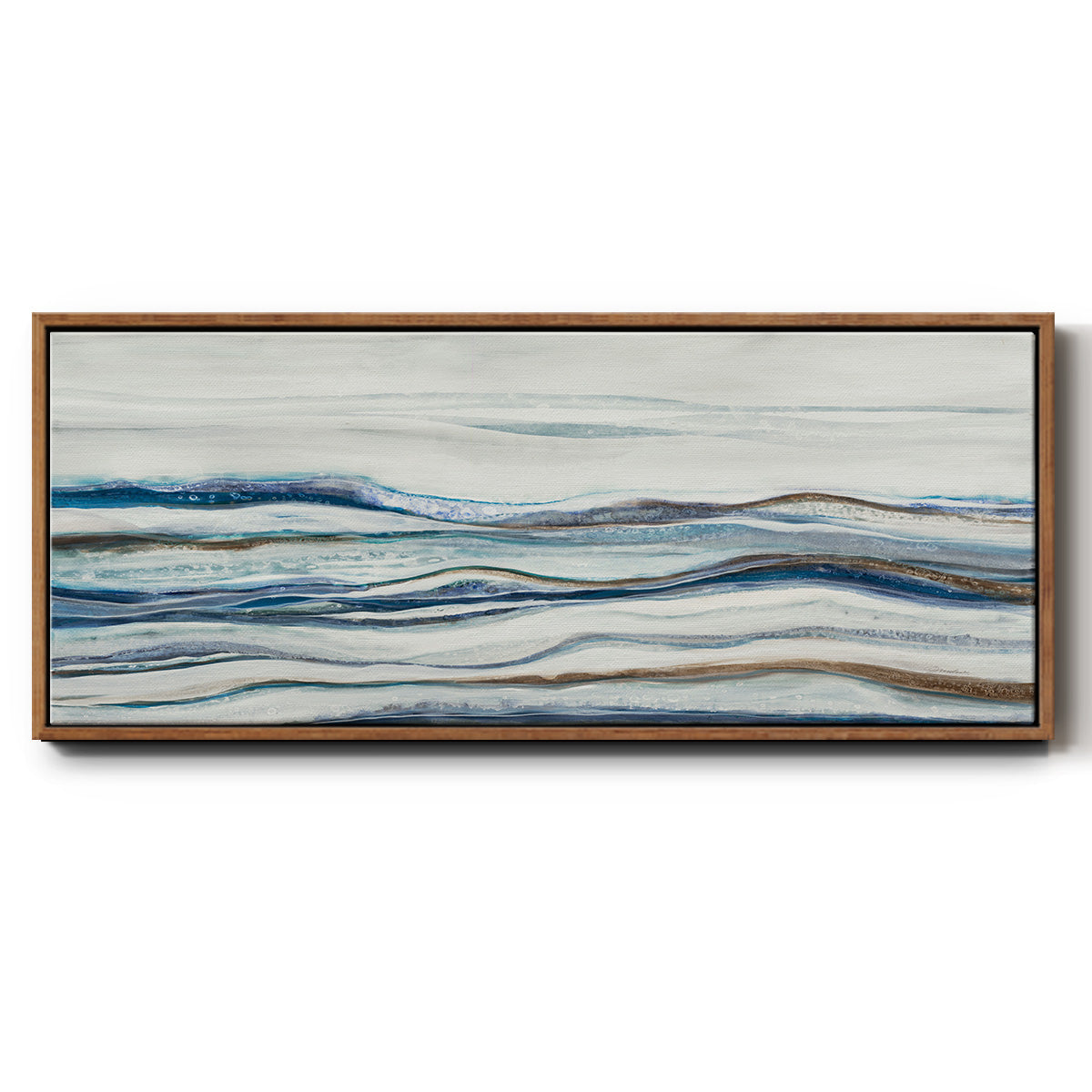 Shifting Sands - Floater Framed Canvas Print