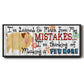 I've Learned - Floater Framed Canvas Print
