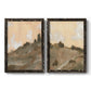 Hillside Walking Path III - Premium Framed Canvas 2 Piece Set - Ready to Hang