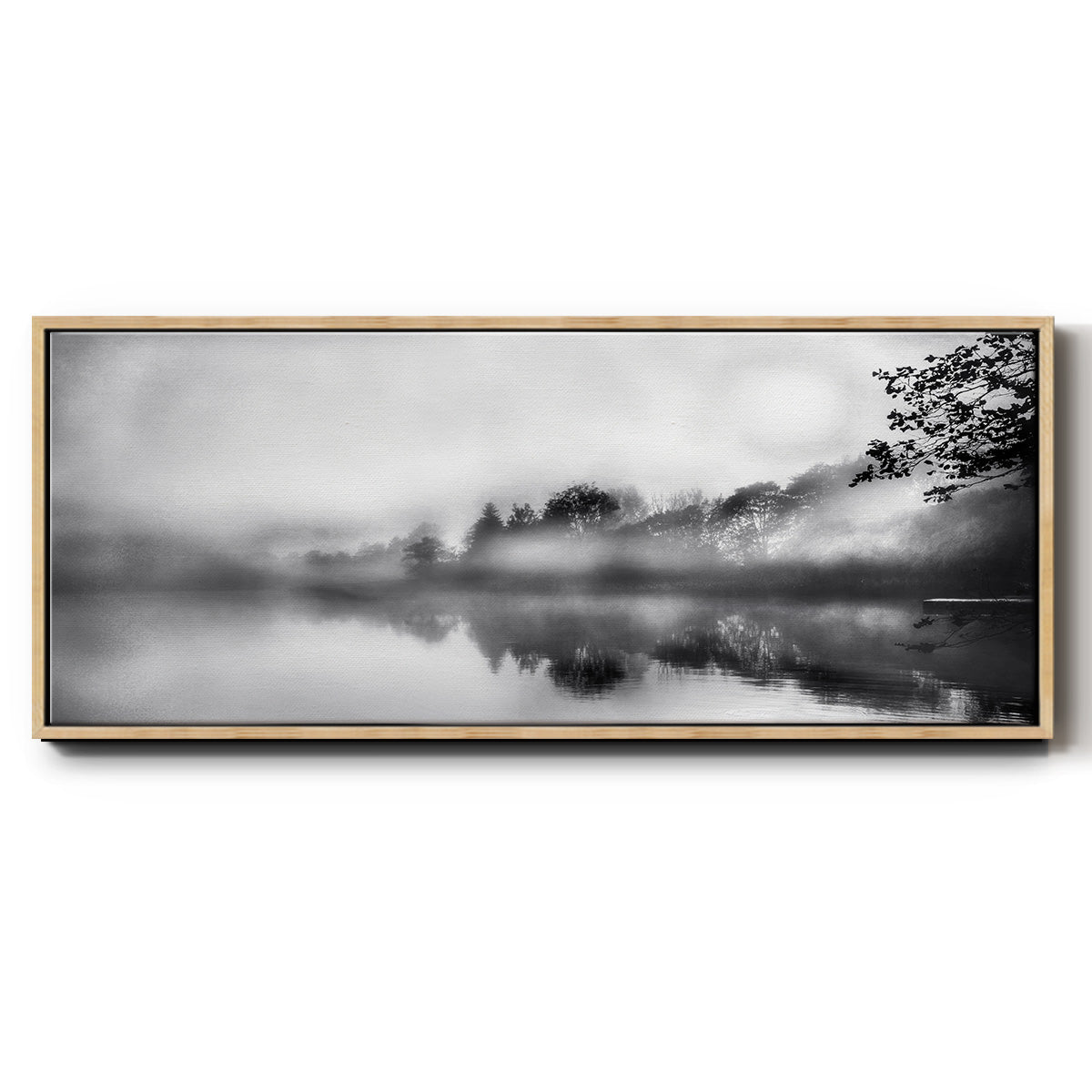 Soft Wonders - Floater Framed Canvas Print