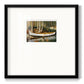 Golden Canoe Premium Framed Print Double Matboard