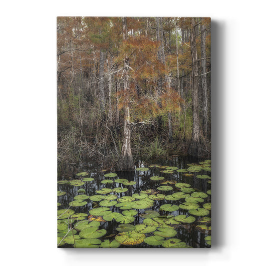 Black Water I - Canvas Art Print