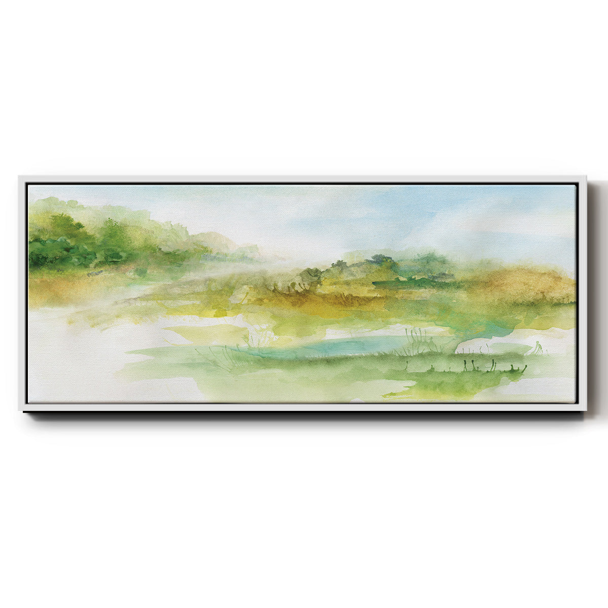 Dreamy Highland - Floater Framed Canvas Print