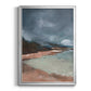 Sea Glass Storm II - Modern Framed Canvas Print