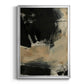 Baked Paintstrokes VI - Modern Framed Canvas Print