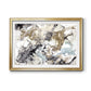 Marbelized Abstract - Modern Framed Art Print