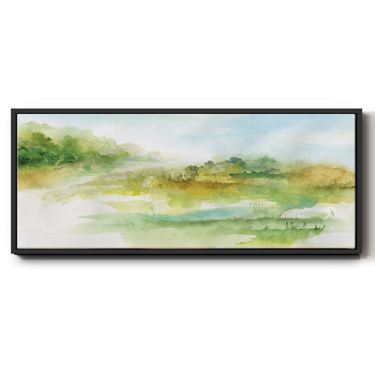 Dreamy Highland - Floater Framed Canvas Print