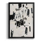 Tiles & Texture Abstract Angles V - Modern Framed Canvas Print