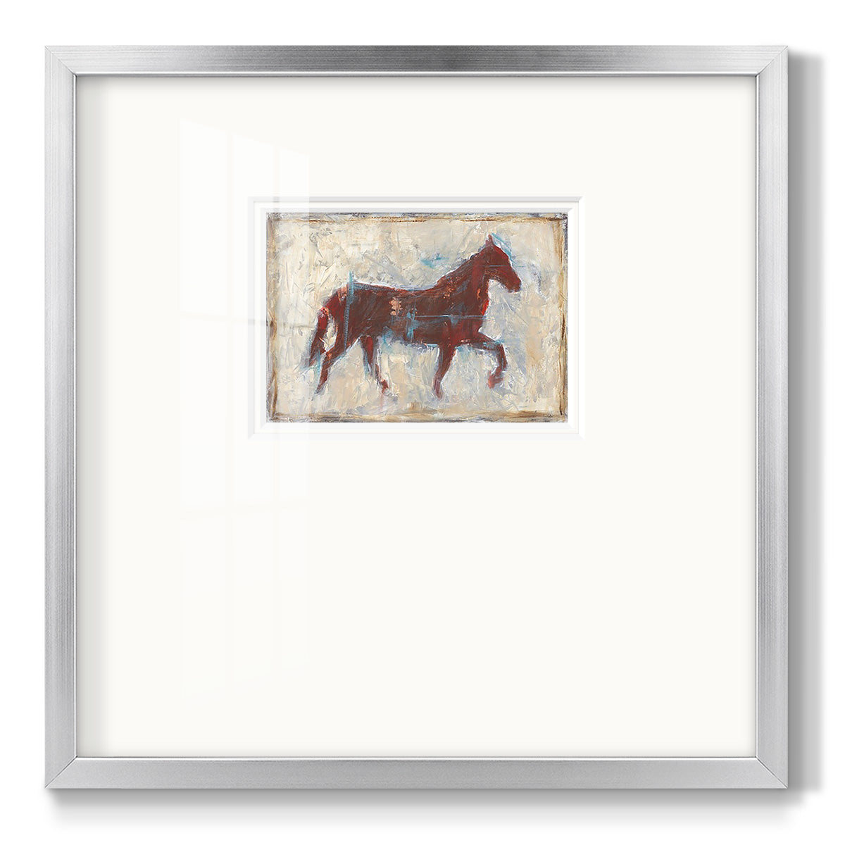 Iron Equine II Premium Framed Print Double Matboard