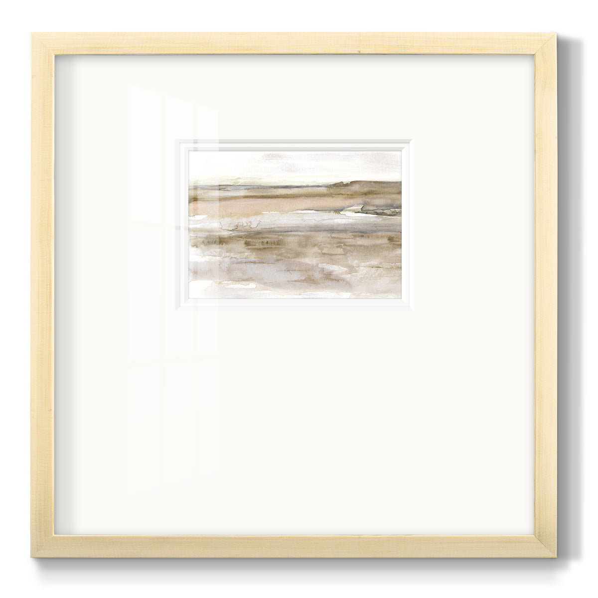 Sunset Bay Premium Framed Print Double Matboard