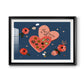 Happy Galentine I Premium Framed Print - Ready to Hang