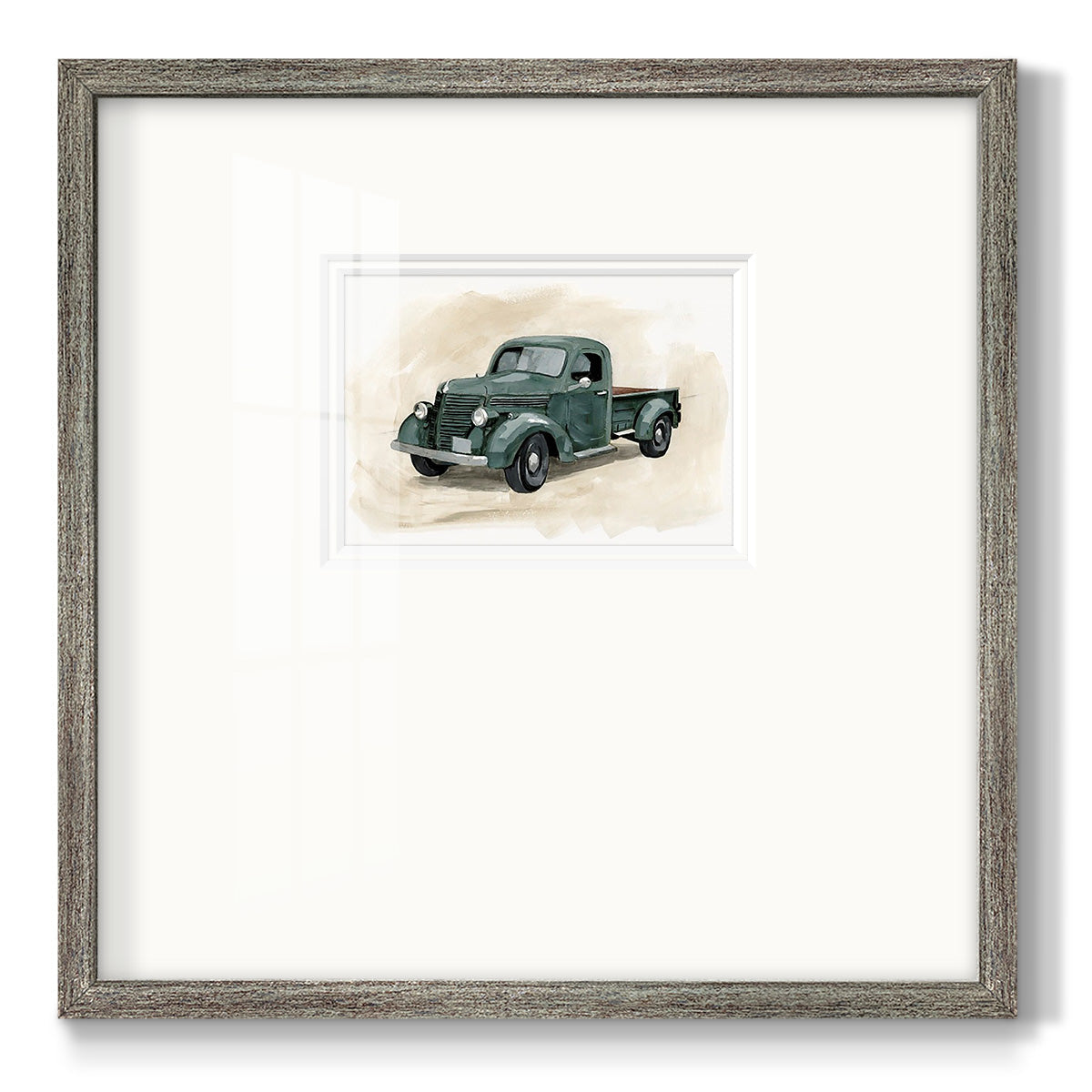 Pickup II Premium Framed Print Double Matboard