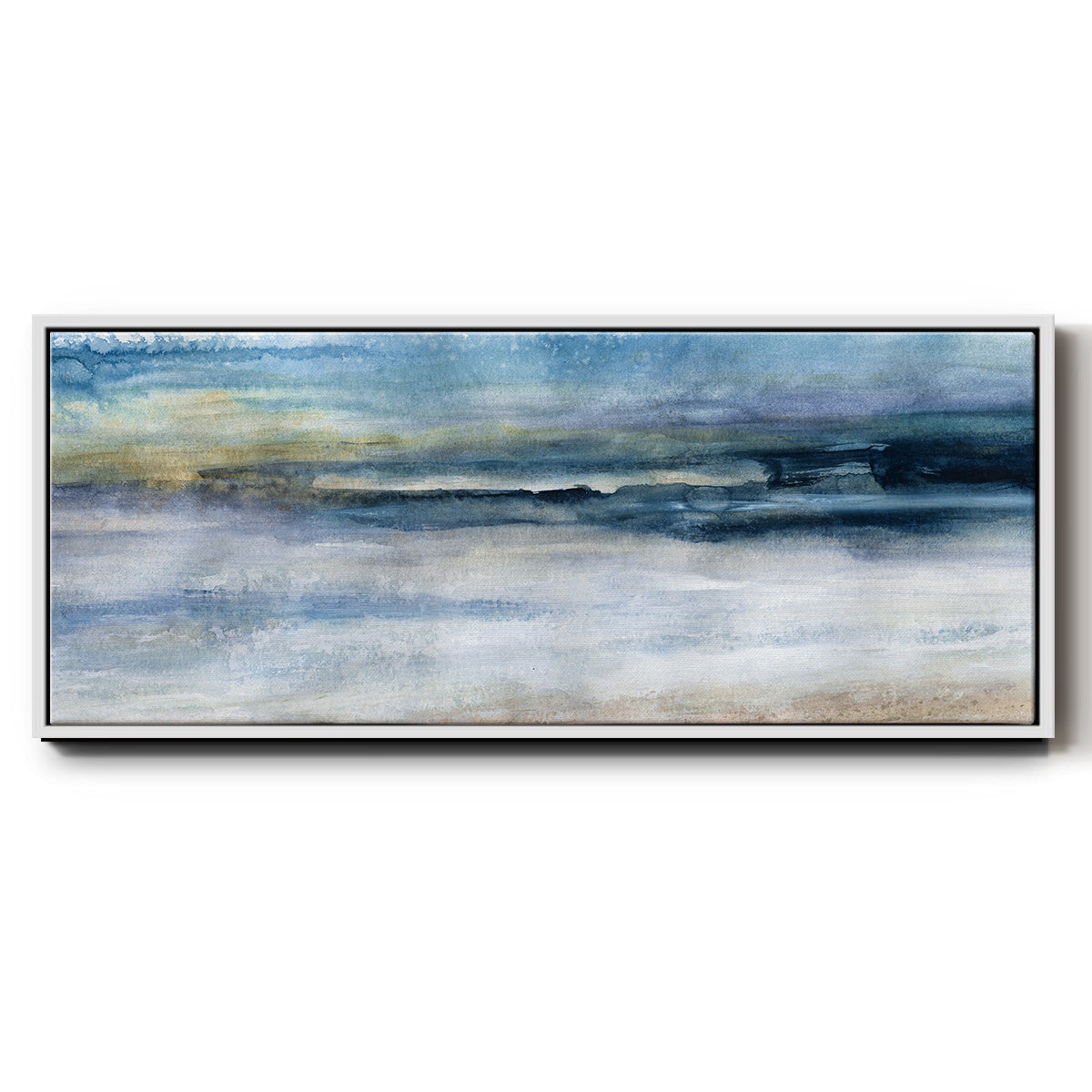 Wind and Water - Floater Framed Canvas Print