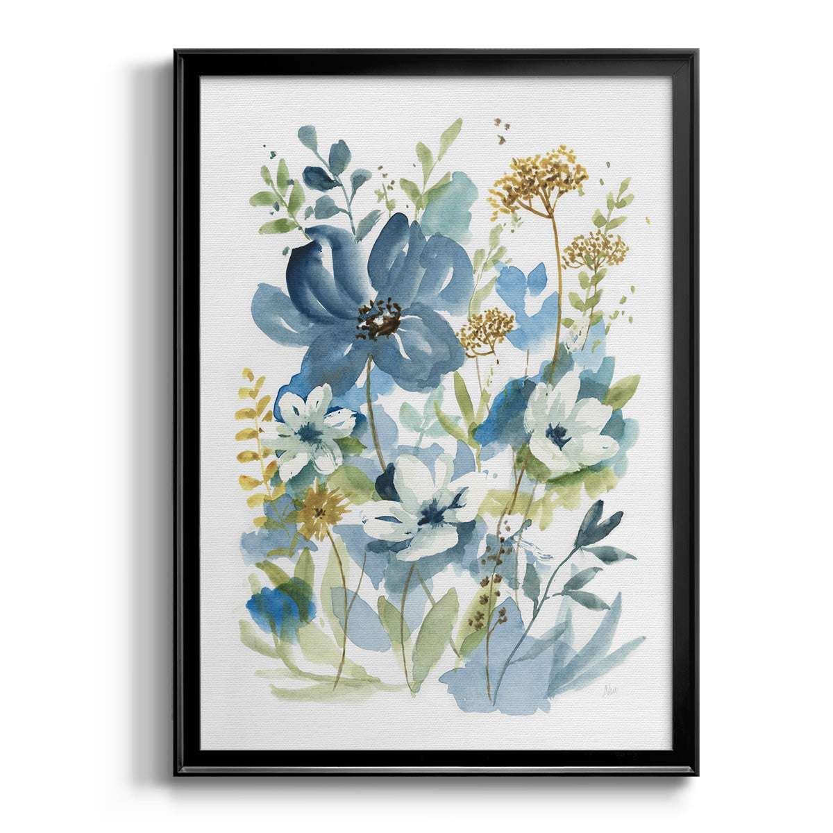 Wild Medley I - Modern Framed Canvas Print