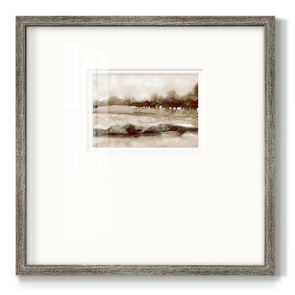 Season of Fall Premium Framed Print Double Matboard