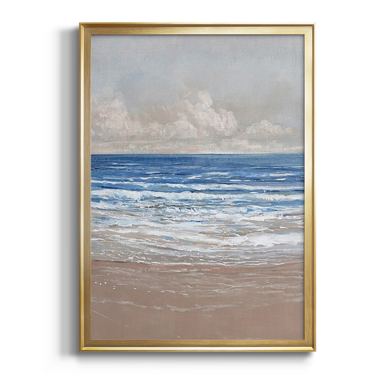 Stress-Free II - Modern Framed Canvas Print