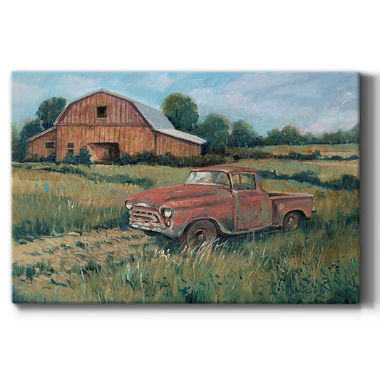 Rusting Away I - Canvas Art Print