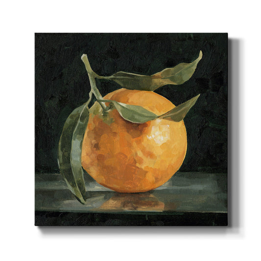 Dark Orange Still Life I - Canvas Art Print