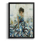 Fluid Beauty - Modern Framed Canvas Print