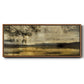 Golden Staffelsee Lake - Floater Framed Canvas Print