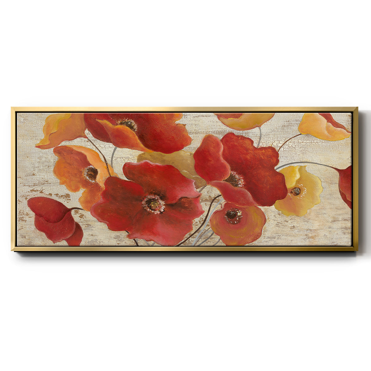Flanders Fields - Floater Framed Canvas Print