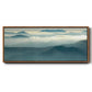 Above the Clouds - Floater Framed Canvas Print