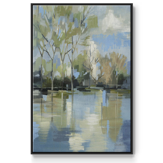 Enchanted Forest II - Floater Framed Canvas Print